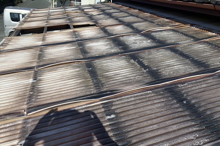 浜松　波板張り替え