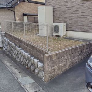 浜松市　フェンス交換